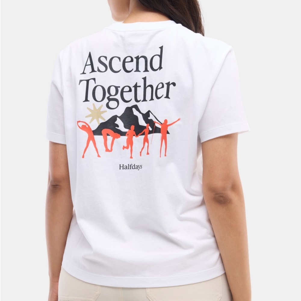 HALFDAYS T-SHIRT with Ascend Together Print